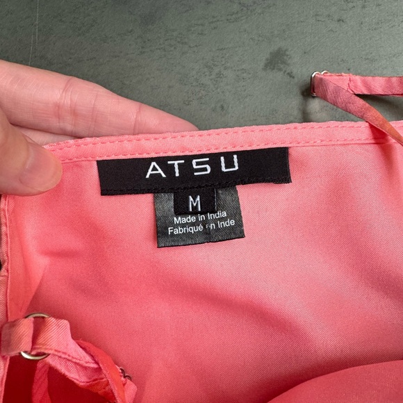 Atsu Oversized Rosette Mini Dress - Picture 12 of 15